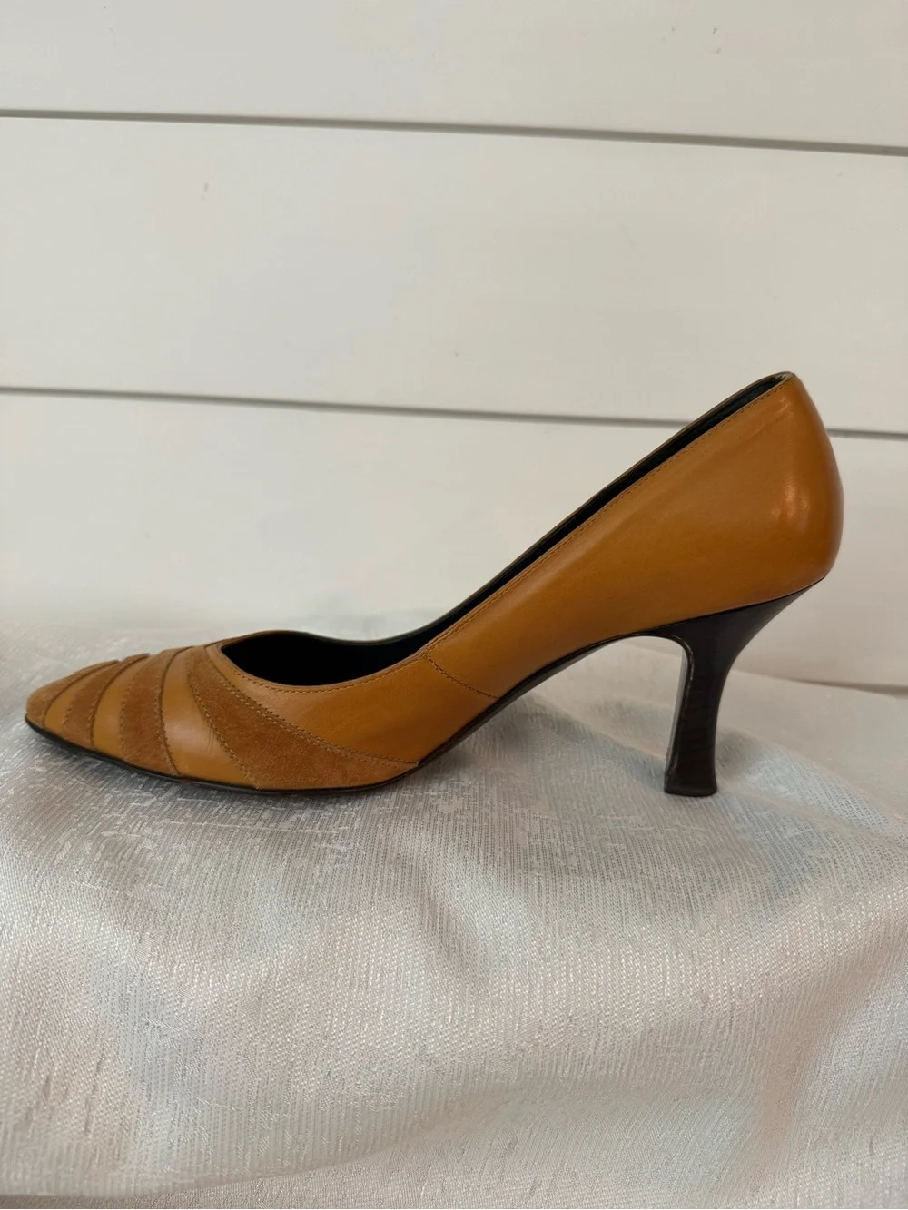 Fratelli Rossetti - Vintage Leather heals camel color